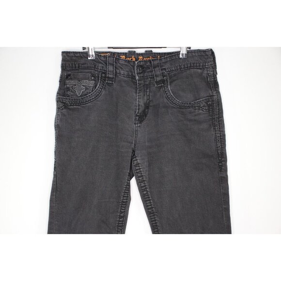 Rock Revival Mens 33 x 33 Sayer Straight Jeans N1386 - Picture 3 of 7